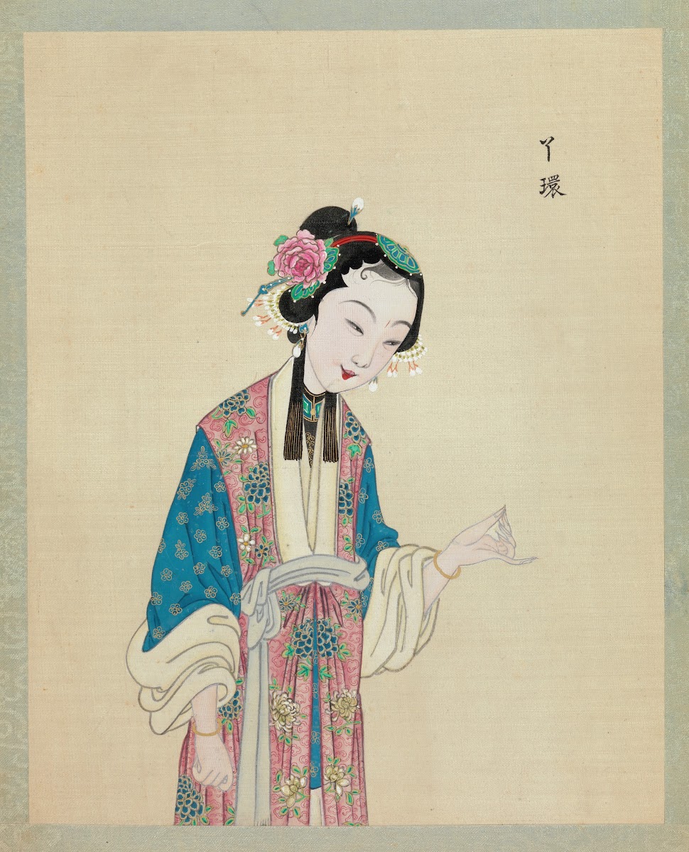 Portrait of Peking opera character 3 19th Century