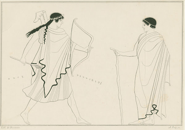 Apollo with bow and arrow 1844 1861