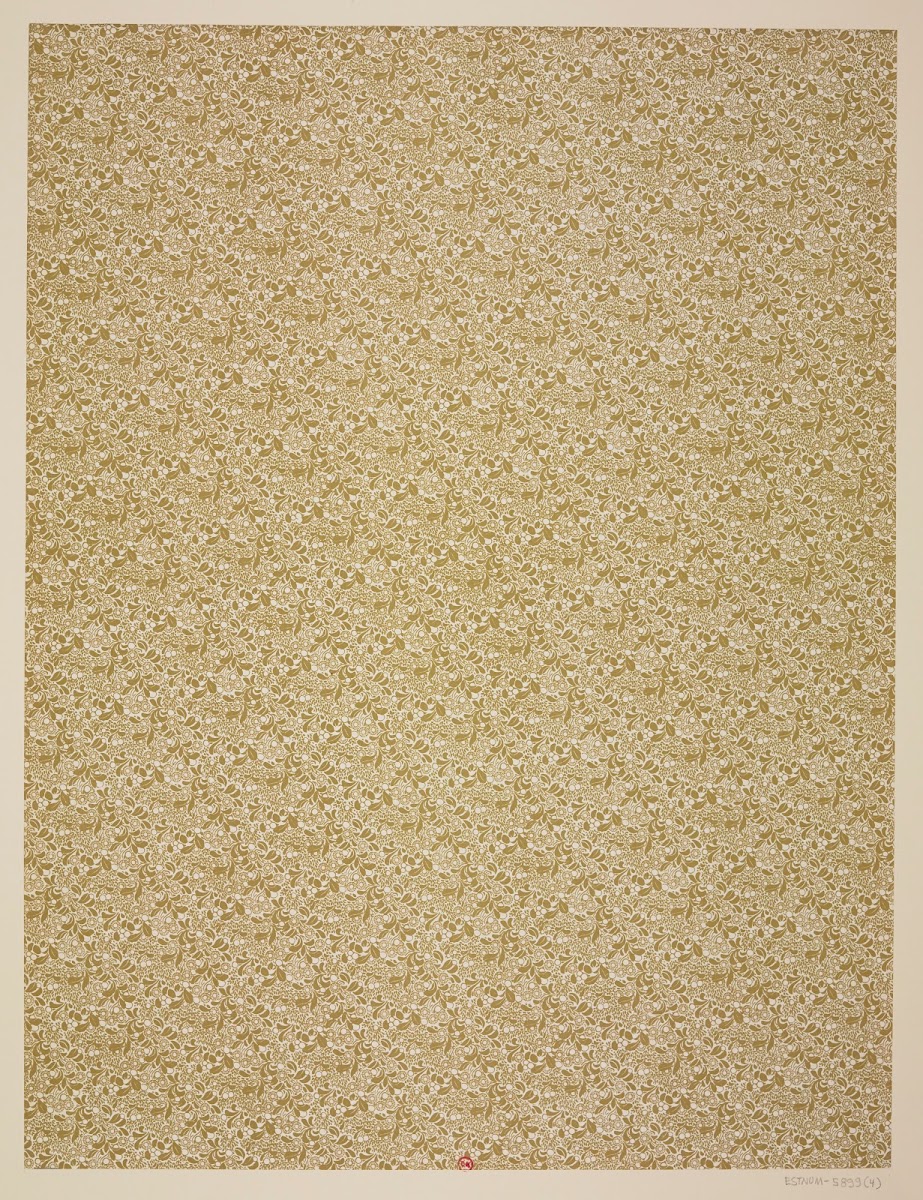 Ensemble de papiers de garde pour Eugène Verneau Pl04 1913 1923