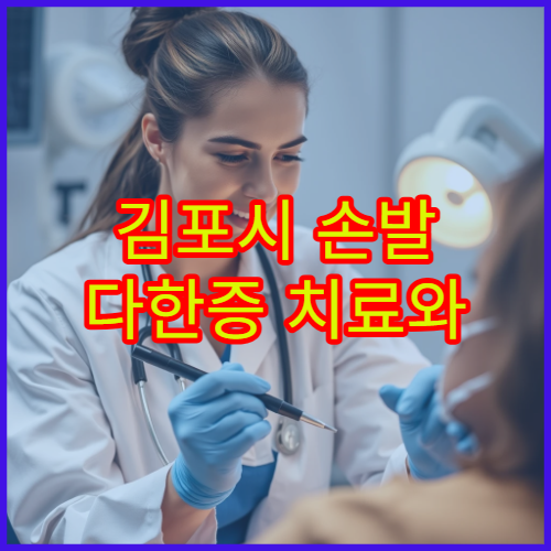 김포시 손발 다한증 치료와 수술 상담 가능한 전문 병원 안내