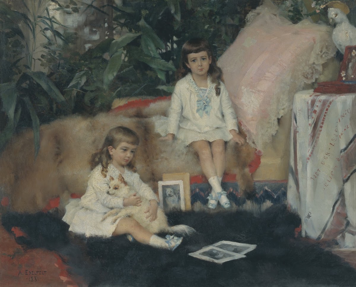 The Grand Dukes Boris and Kirill Vladimirovich as Children 1881
