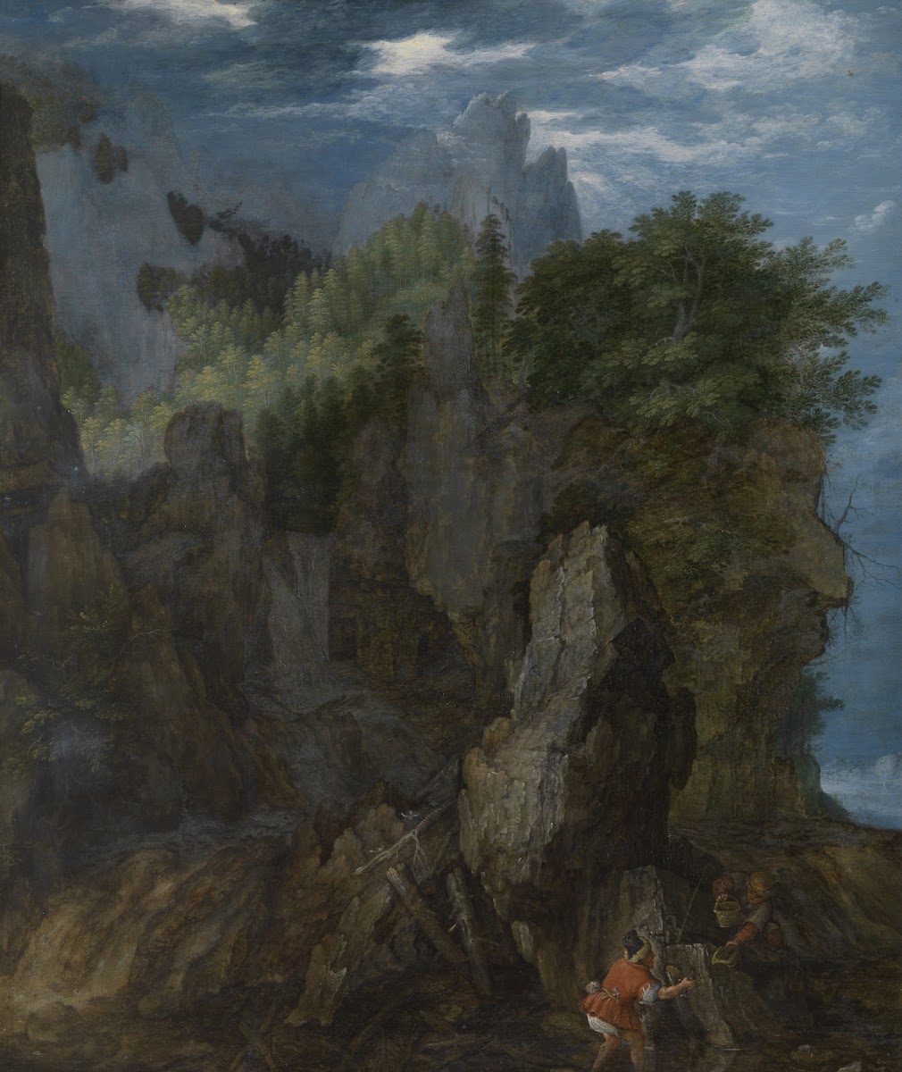 Crayfish fishermen circa 1608