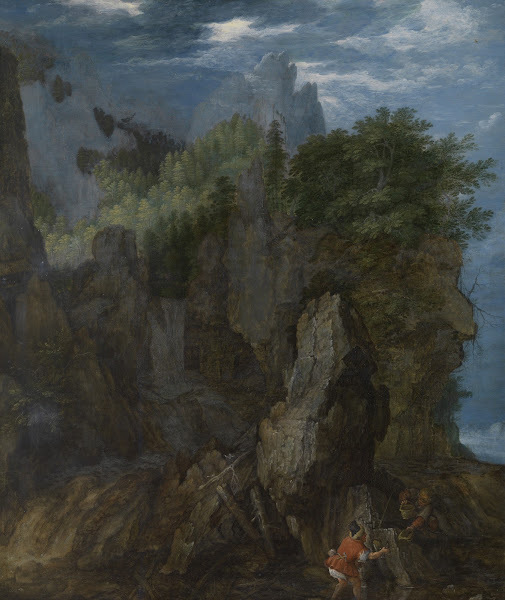 Crayfish fishermen circa 1608