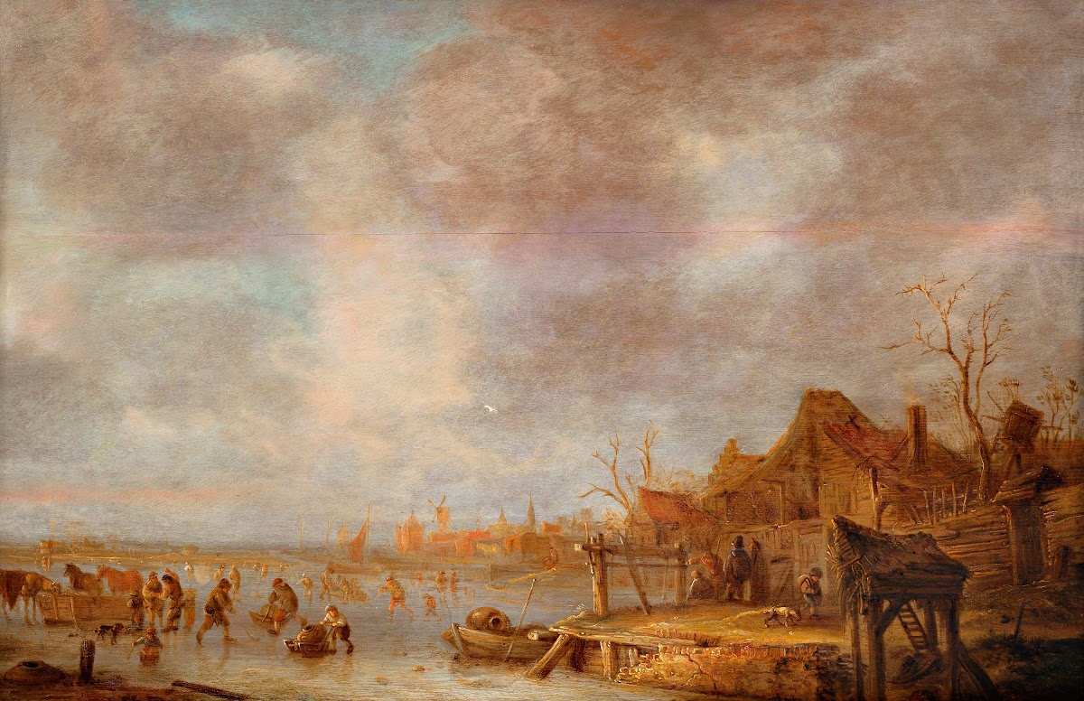 A winters day outside Haarlem 1636 1649