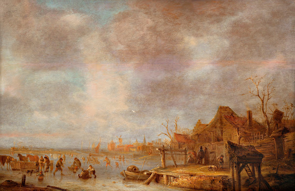 A winters day outside Haarlem 1636 1649