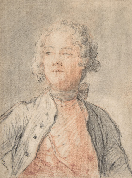 Half Length Portrait of a Young Man 18th century