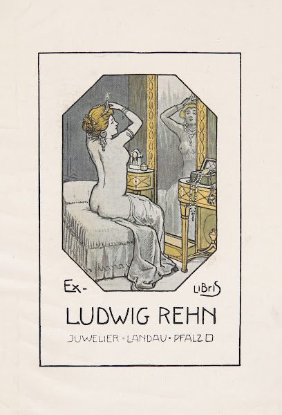 Ludwig Rehn  ekslibris 1900 1910