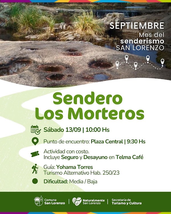 Senderismo Los Morteros