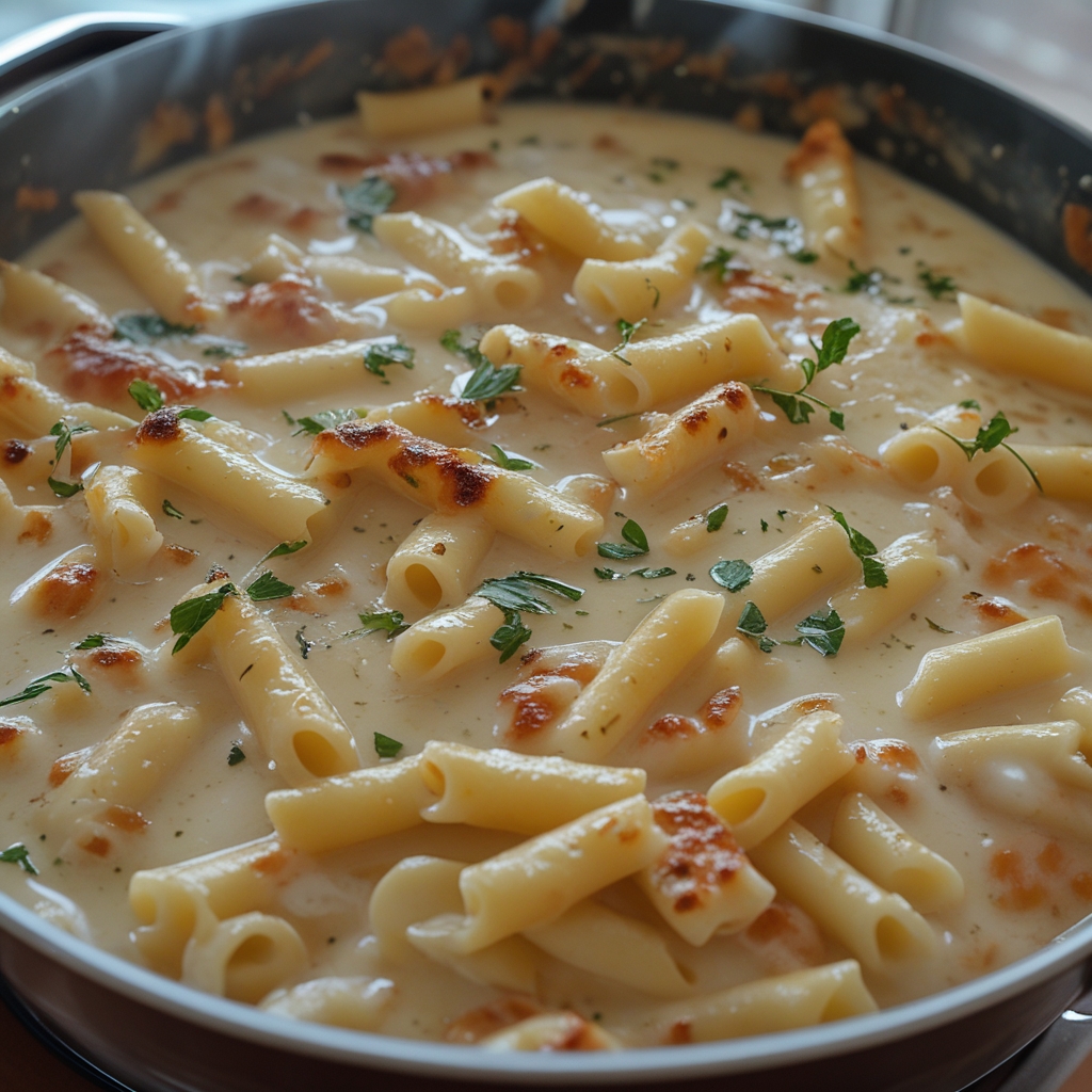 One Pot Creamy Garlic Pasta – Easy & Quick Comfort Dinner