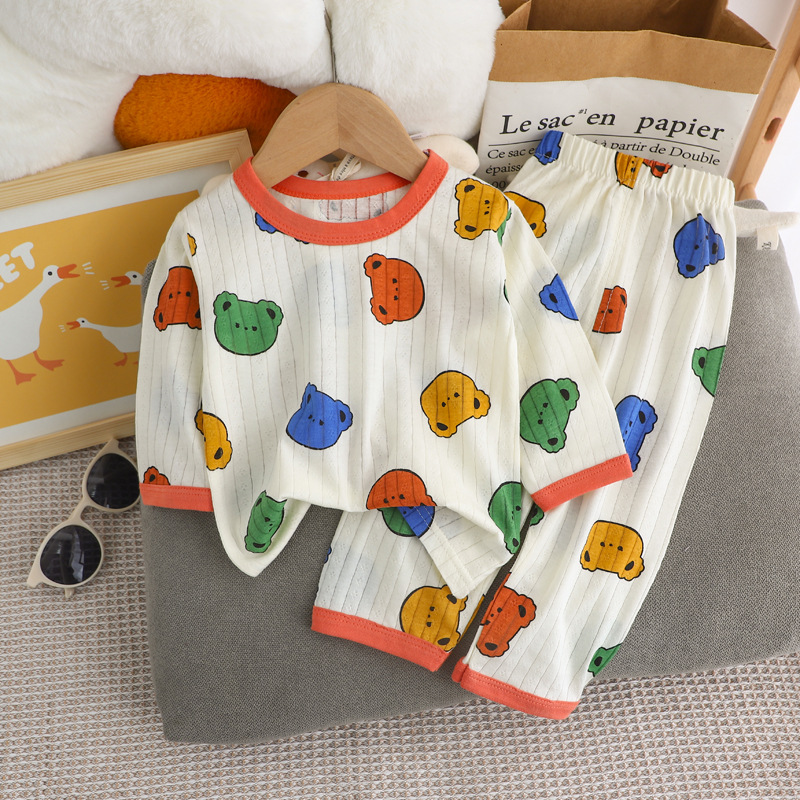 Children's Pajama Set, Long Sleeve, Cotton, Lightweight