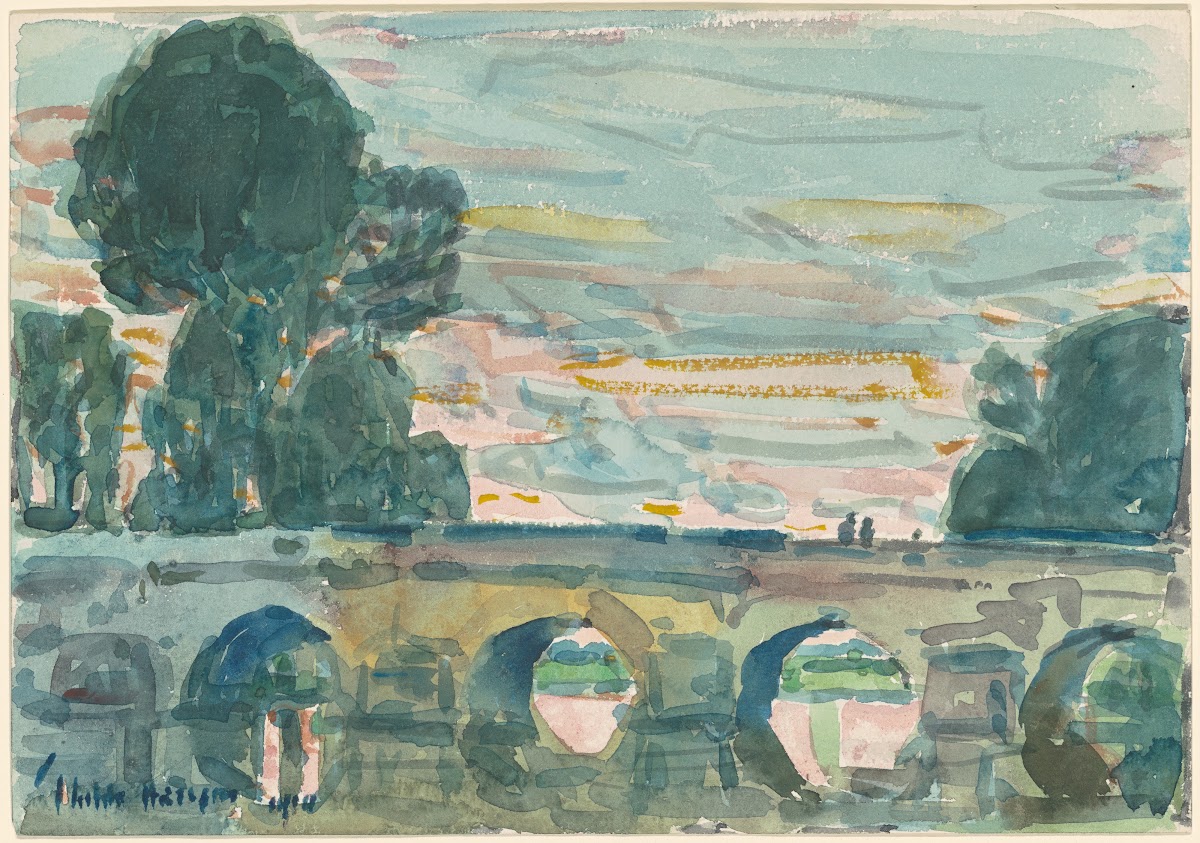 The Bridge at Grez recto 1904