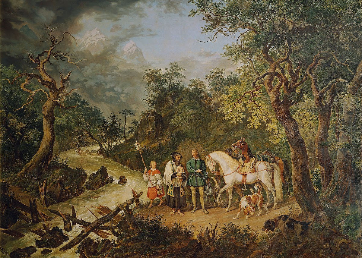 Rudolf Von Habsburg Und Der Priester