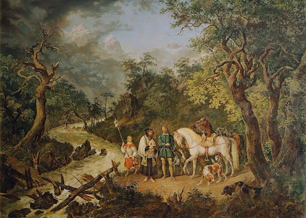 Rudolf Von Habsburg Und Der Priester