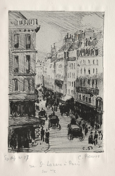 Rue Saint Lazare Paris 1897