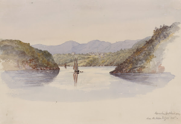 Approaching West Point going down the Hudson July 24 1846 1846