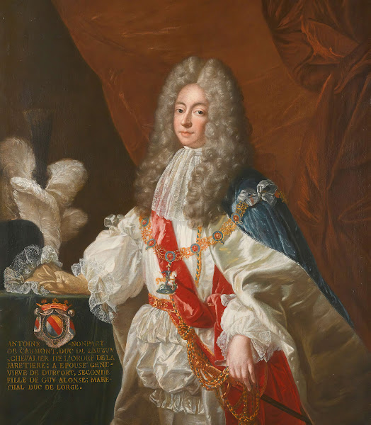 Portrait of antoine nompar de caumont duke of lauzun