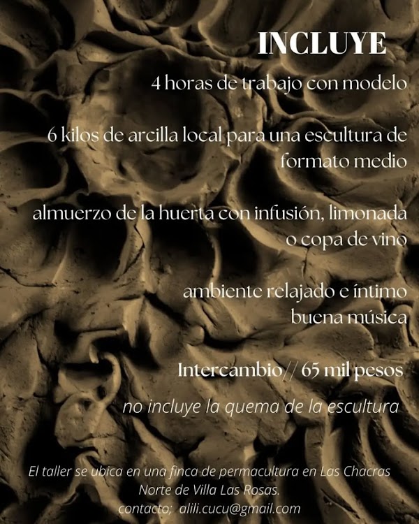 Escultura con Modelo Vivo