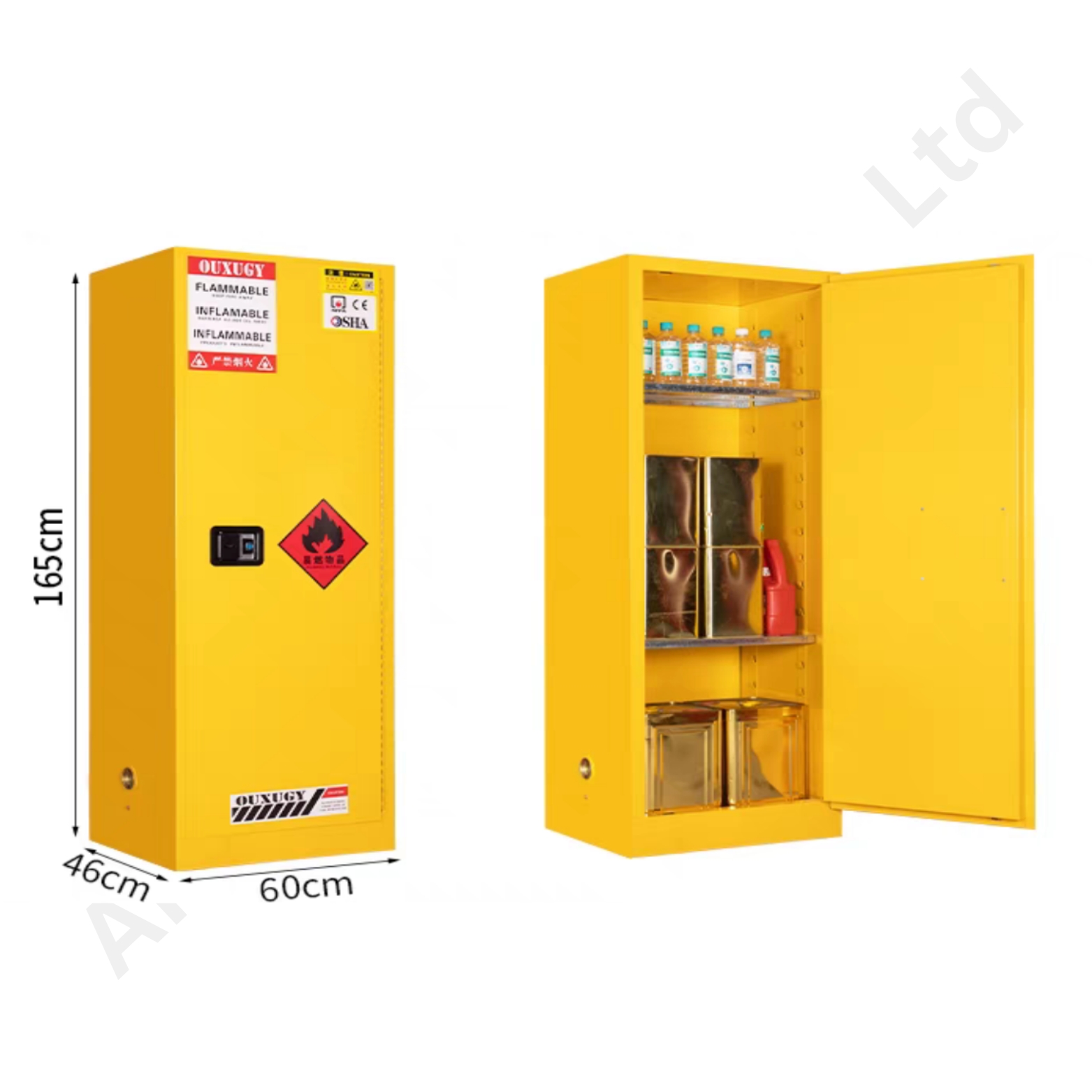 LITHIUM BATTERY SAEFTY CABINET 22 GALLON/83LTR (c34a)