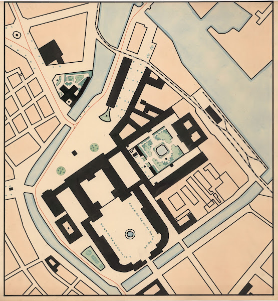 Map of Slotsholmen 1900