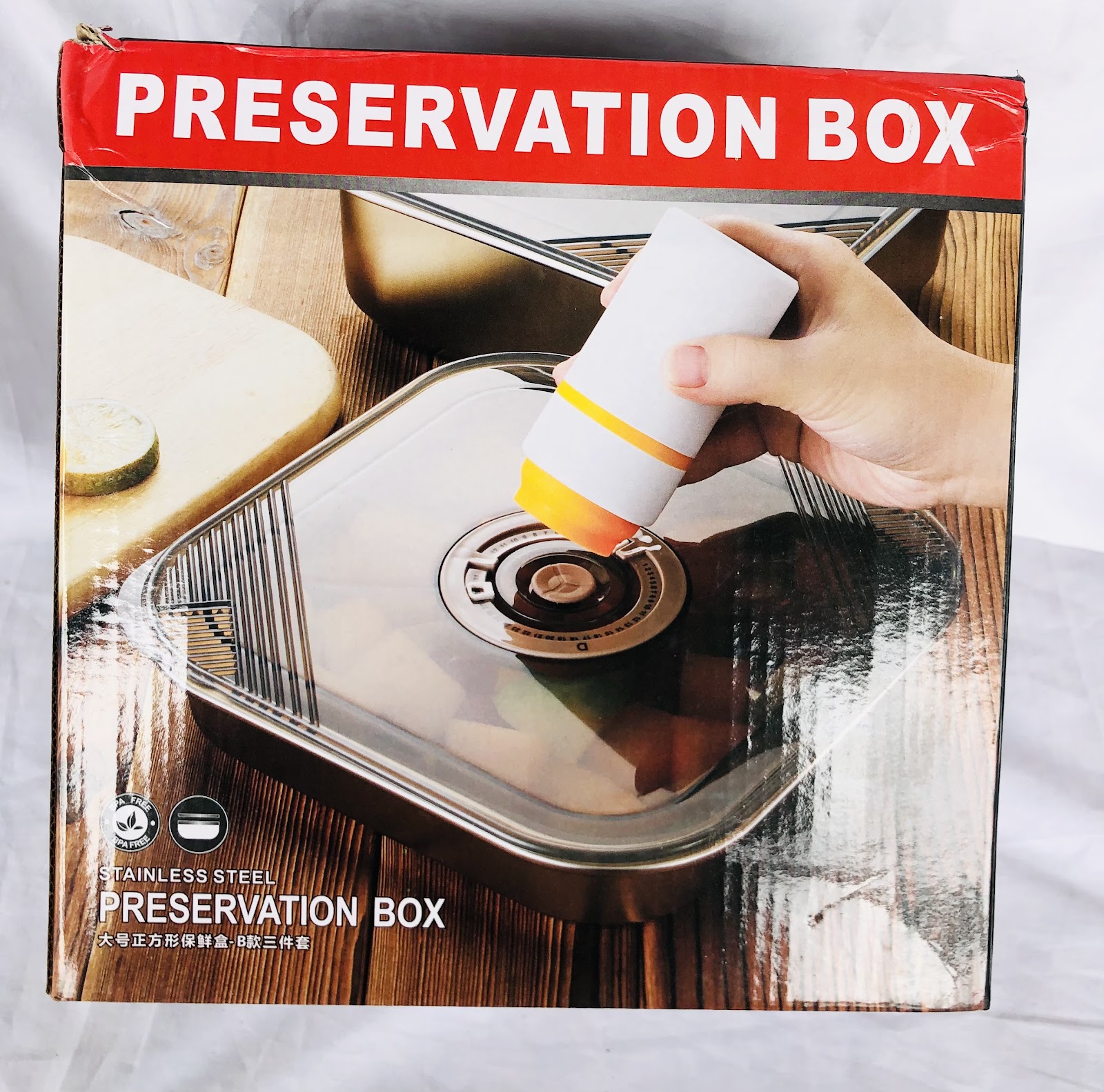 Preservation Box (square)(1800, 3000, 3000ml)