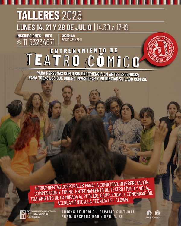 Taller Entrenamiento de Teatro Cómico