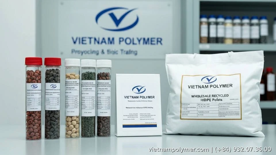 wholesale recycled HDPE pellets - Vietnam Polymer