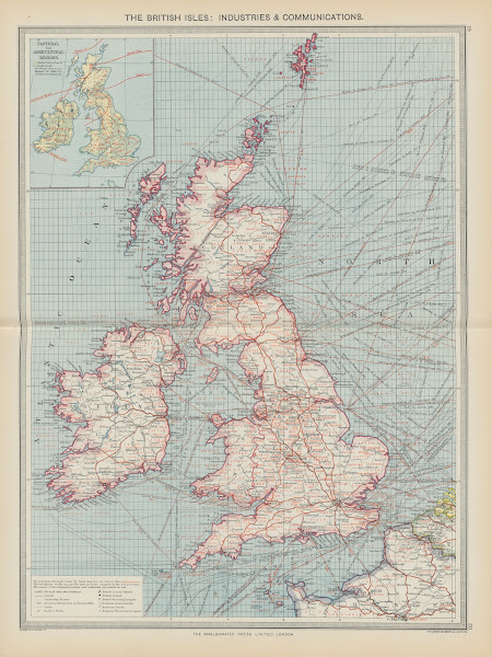 The British IslesIndustries And Communications 1908