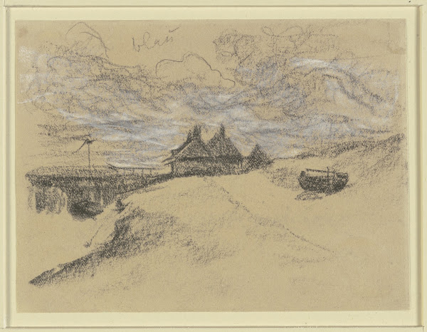 Blick von der Düne auf den Strand