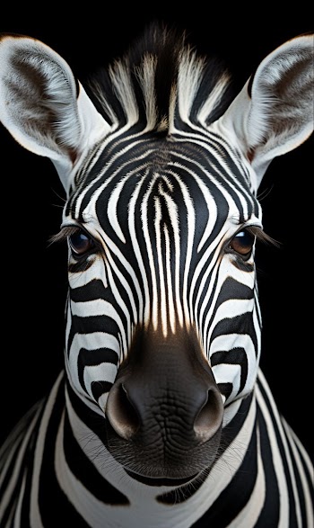 Zebra Face Picture
