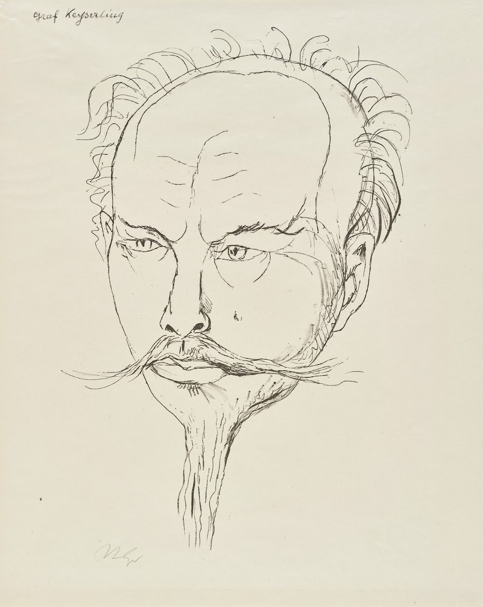 Hermann Graf Keyserling 1925