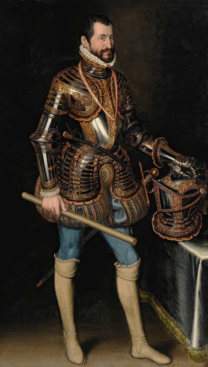 Portrait ofa gentleman in armor traditionally said to be Don Fernando Alvarez de
