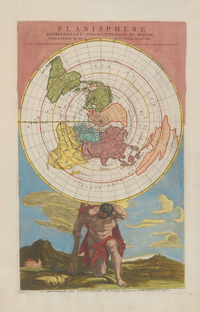 Atlas nouveau contenant toutes les parties su Monde Pl117 1758