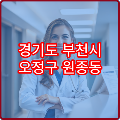 경기도 부천시 오정구 원종동 설날 명절 내과 연휴 진료 병원 감기·소화불량 응급 관리 가능