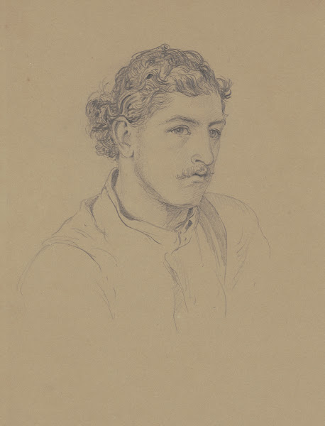 Man with Curly Hair 1872
