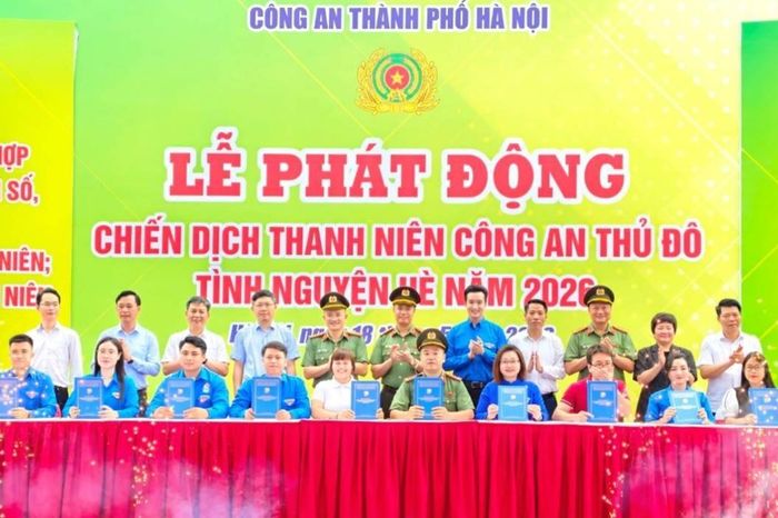 Thanh niên Công an Thủ đô: Xung kích, vì cộng đồng - Đài Phát thanh và truyền hình Hà Nội