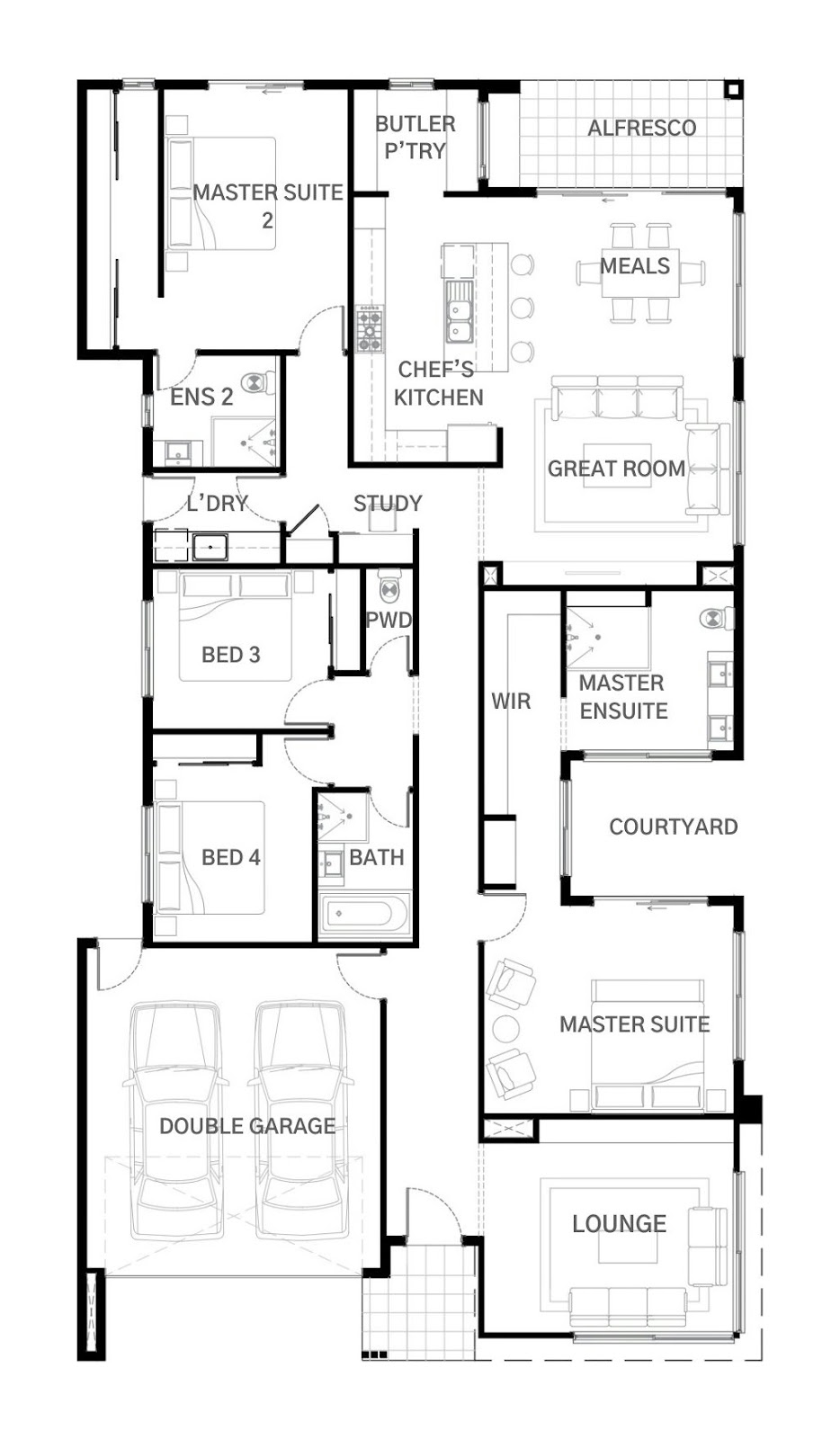 House and Land Investment Property in Sunbury, VIC (7% Yield) | Aus Investment Properties - Floor Plan 1