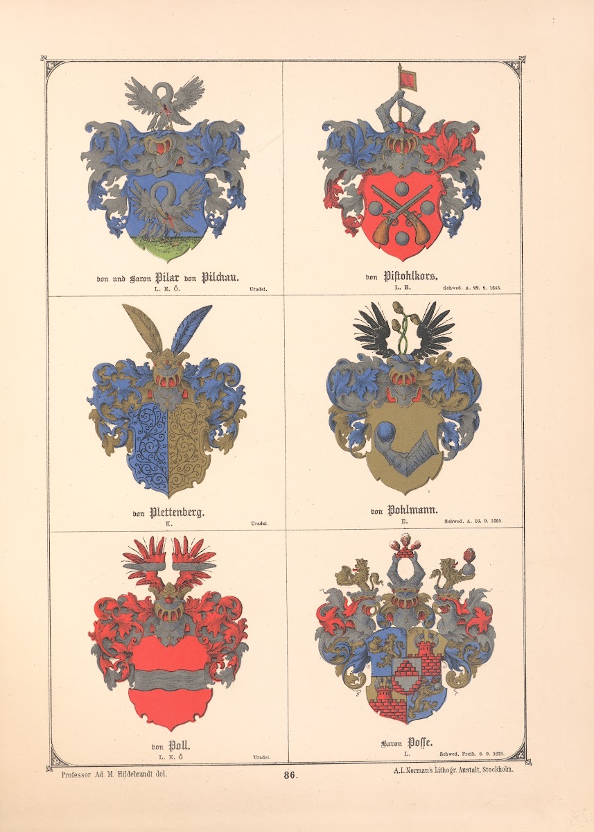 Baltisches Wappenbuch Pl077 1882