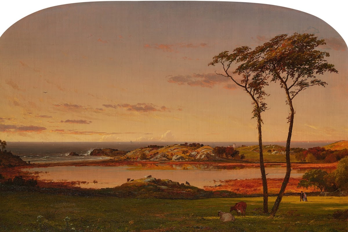 Spouting Rock Newport Rhode Island 1856