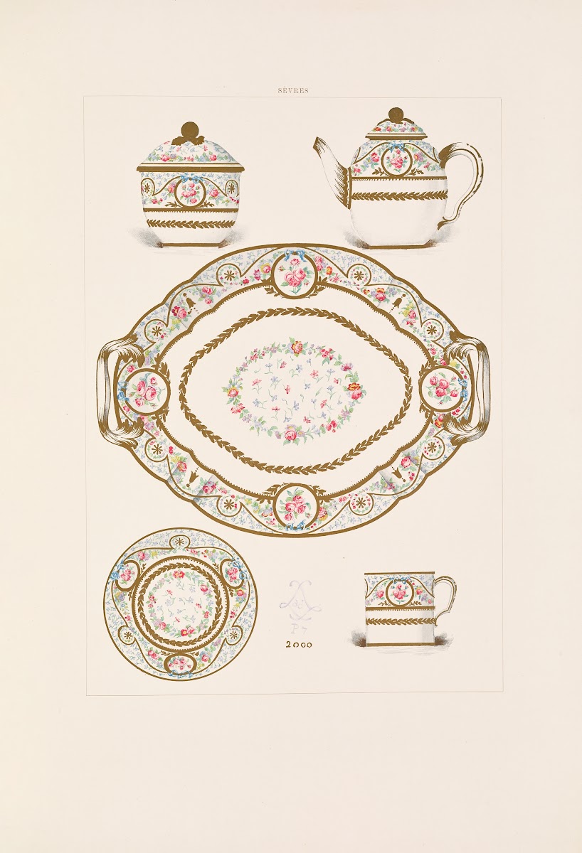 The soft porcelain of Sevres Pl13 1892