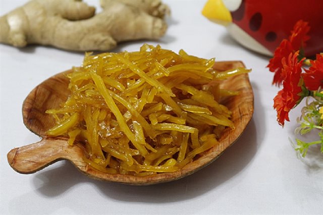 Mứt Gừng Dẻo Cay Cay