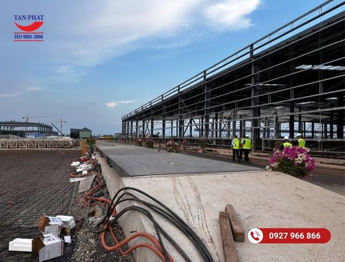 Cân ô tô 80 tấn tại KCN Hưng Phú, Hưng Yên