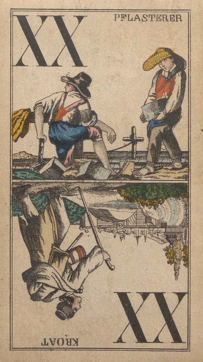 XX Pflasterer  Kroat 1850