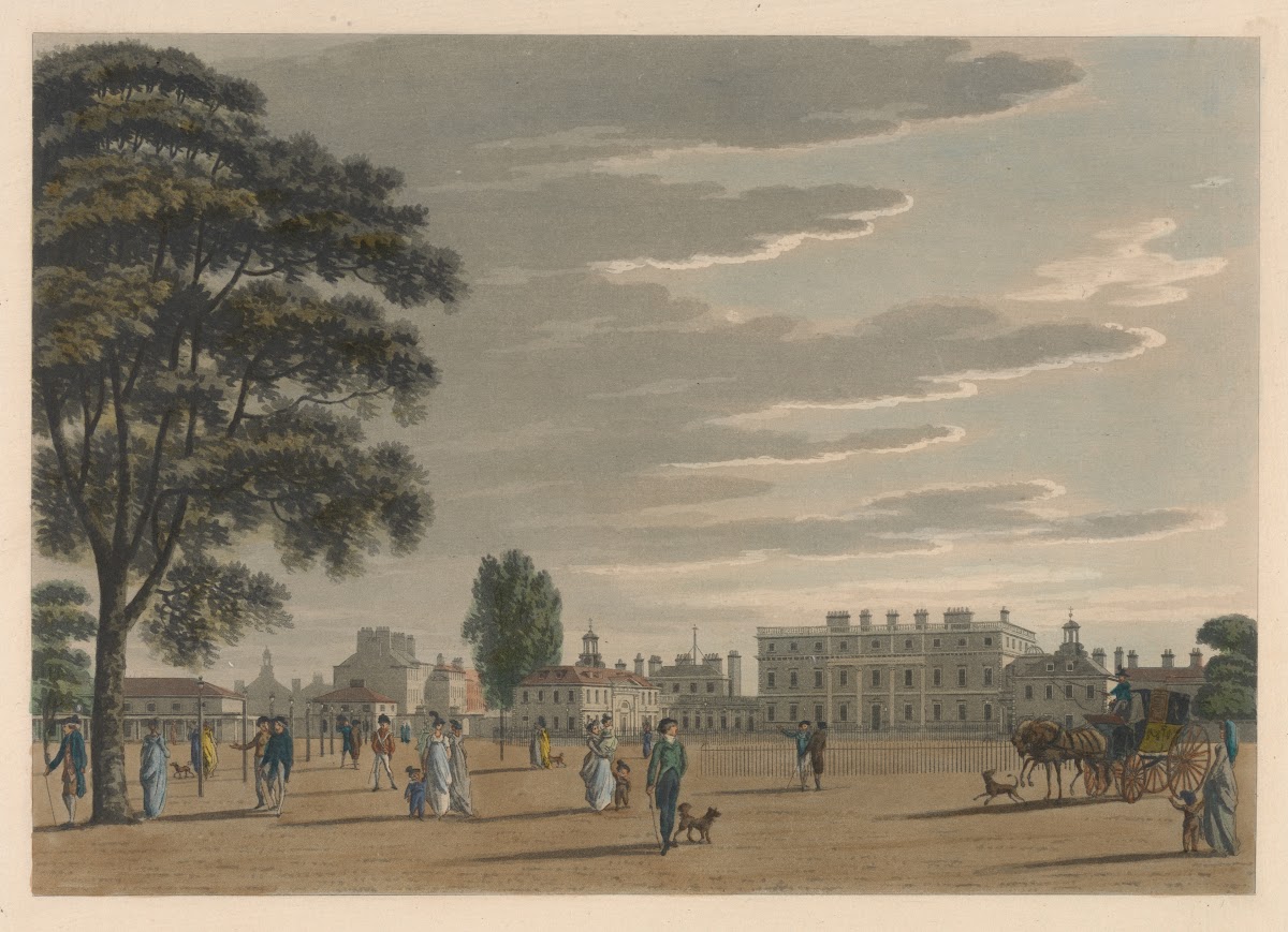 The Queens Palace 1800