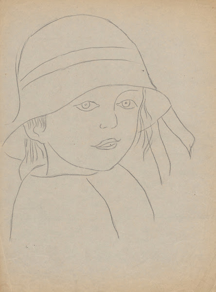 Głowa dziewczynki 1920