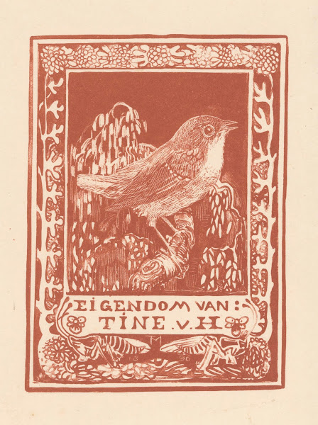 Ex libris van Tine van Hoytema 1896