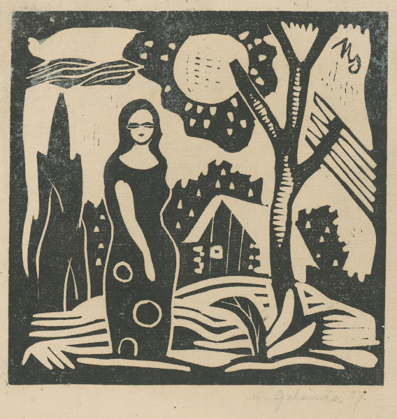 Woman in the country 1927