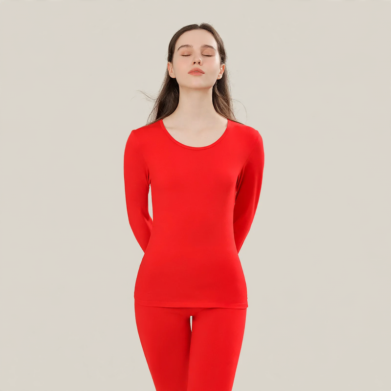 Women's Thermal Underwear Set, Cotton, Antibacterial