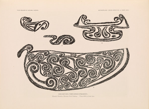 Decorative art of New Guinea Pl28 1925