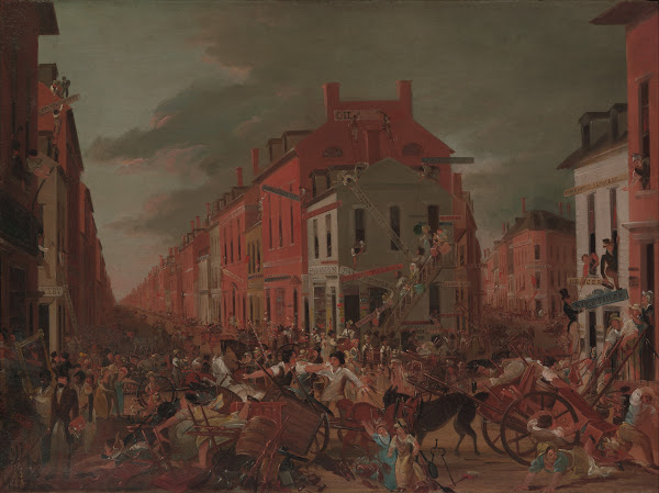 Moving Day in Little Old New York ca 1827