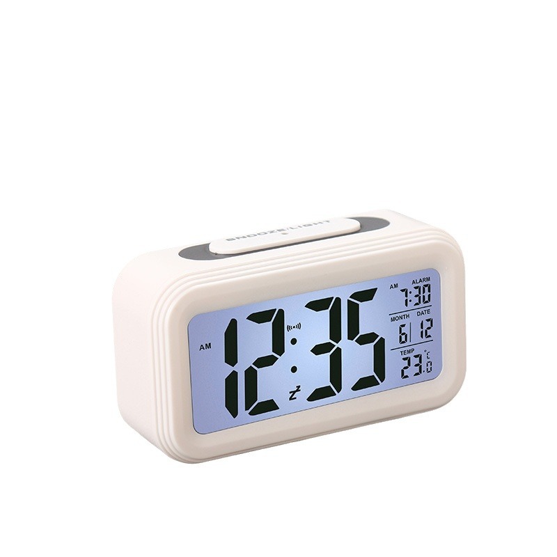 Digitale Wecker-Leuchte mit LED-Display